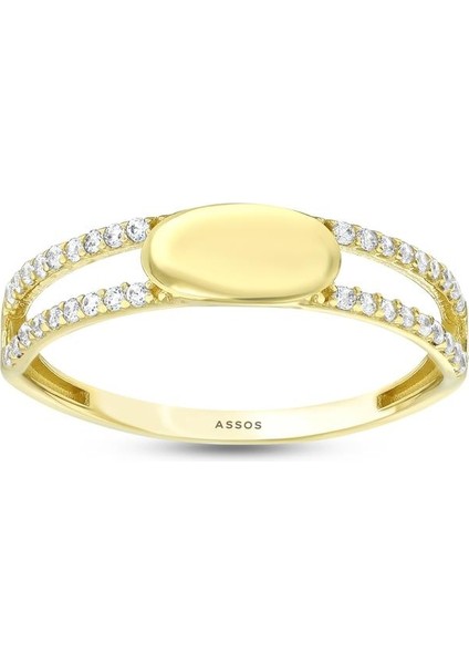 Tasarım Altın Yüzük - 14K