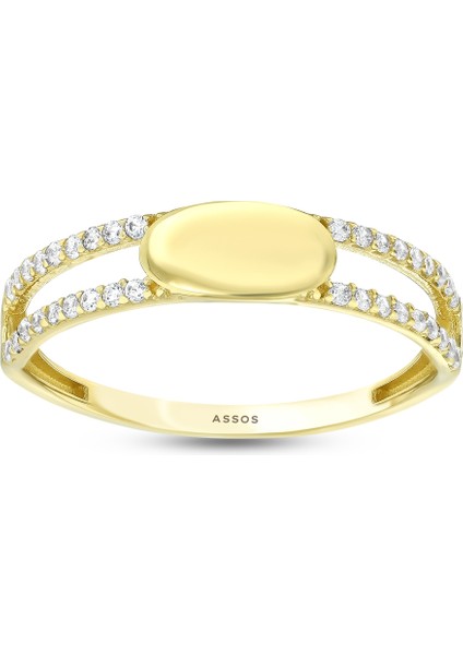 Tasarım Altın Yüzük - 14K