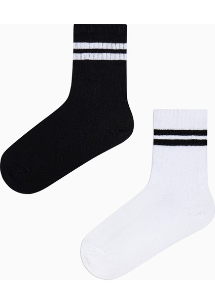 Erkek Çocuk Lines 3lü Tenis Çok Renkli Soket Çorap