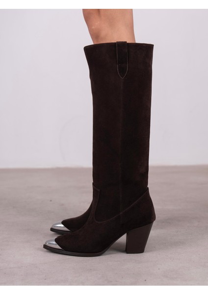 Bradley Kahve Süet Hakiki Deri Çizme fırsatları