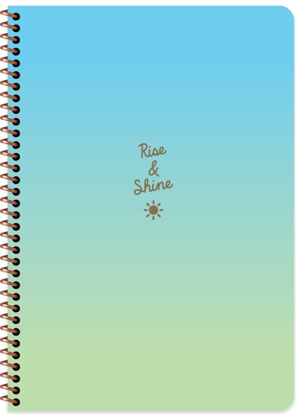 16,5X22,5 cm 80 Yaprak Çizgili Karton Kapak Spiralli Defter - Peritozu Serisi fiyatları