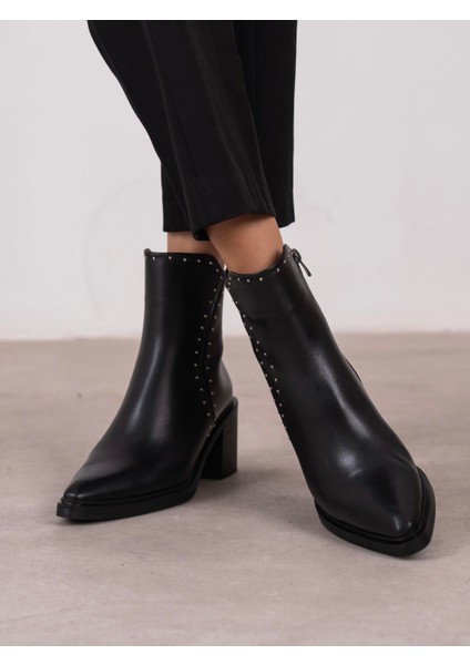 Hera Siyah Hakiki Deri Kadın Bot fırsatları
