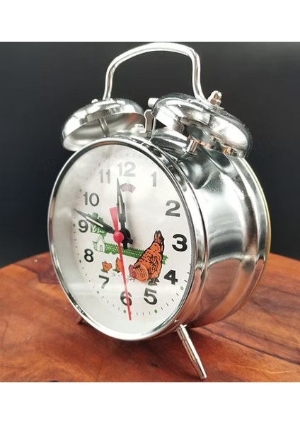Büyük Boy Horozlu Kurmalı Nostaljik Çalar Saat modelleri
