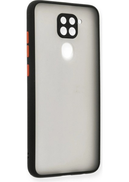 Xiaomi Redmi Note 9 Kılıf Montreal Silikon Kapak - SIYAH-(5796) - N695J717-M50695