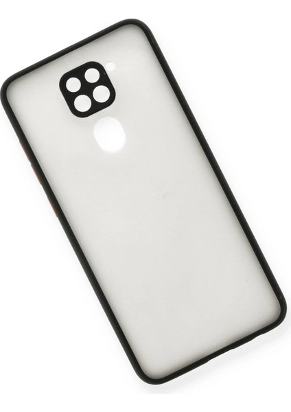 Xiaomi Redmi Note 9 Kılıf Montreal Silikon Kapak - SIYAH-(5796) - N695J717-M50695 modelleri