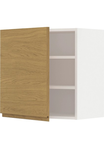 Metod Mutfak Duvar Dolabı Voxtorp Meşe Görünümlü 60 x 60 cm 1 Kapaklı