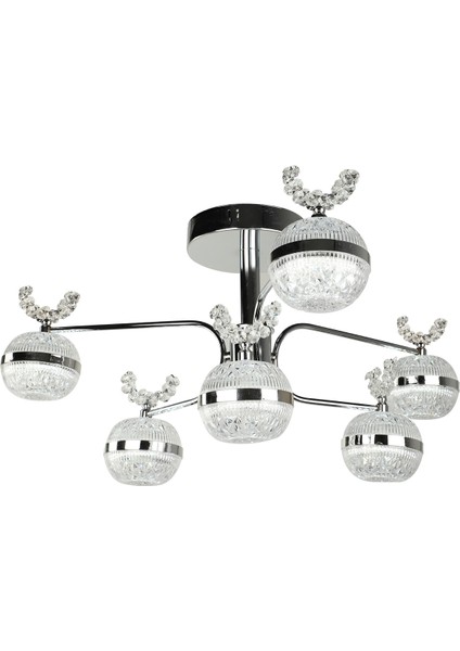 Lord Ledli 6.lı Avize Krom Kaplama fiyatları