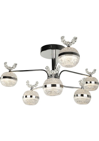 Lord Ledli 6.lı Avize Krom Kaplama fırsatları