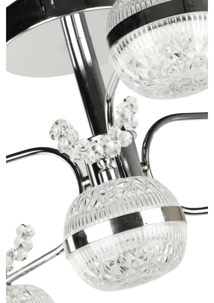 Lord Ledli 6.lı Avize Krom Kaplama indirimleri