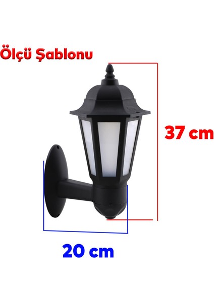 Bahçe Sokak Duvar Aplik Lamba Aydınlatma Lale Bahçe Armatürü Yandan Montaj E27 Duy Siyah Plastik fırsatları