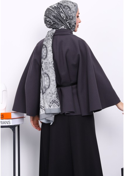 Antrasit Kemerli Kaşe Panço fırsatları