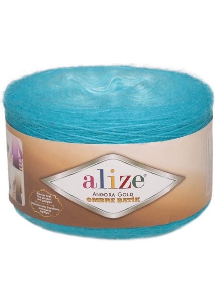 Angora Gold Ombre Batik 7245