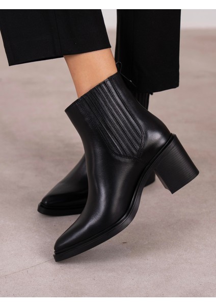Fidra Siyah Hakiki Deri Kadın Bot fiyatları