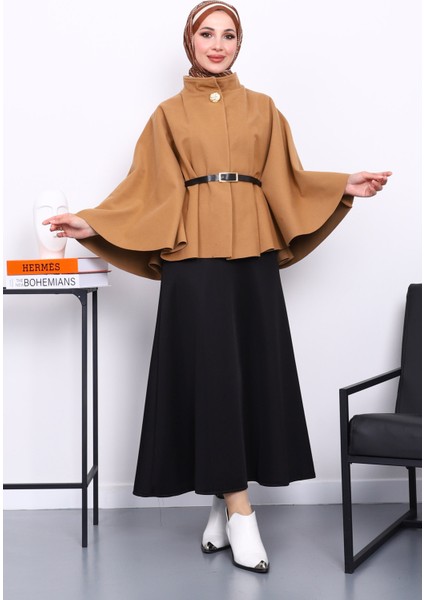 Camel Kemerli Kaşe Panço fiyatları