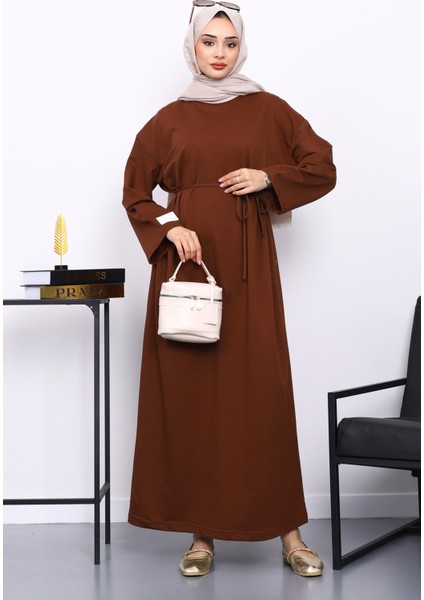 Kahverengi İki İplik Modal Elbise fiyatları