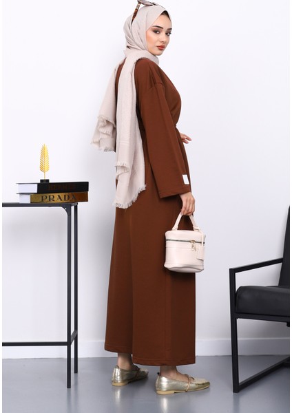 Kahverengi İki İplik Modal Elbise fırsatları