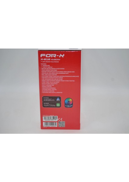 Indash Teyp – For-X X-616 Indash Kızaklı Ekranlı Teyp – Park Kameralı modelleri