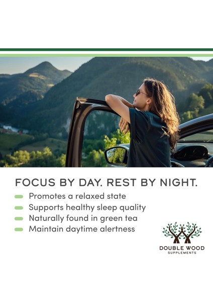 L-Theanine 200MG 120 Capsules Synergy With Magnesium L-Threonate And Apigenin fiyatları