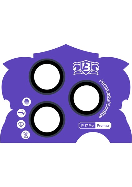 Yzlal Newface Apple Iphone 17 Pro Max Bilvis Titan Kamera Lens - Lacivert fiyatları