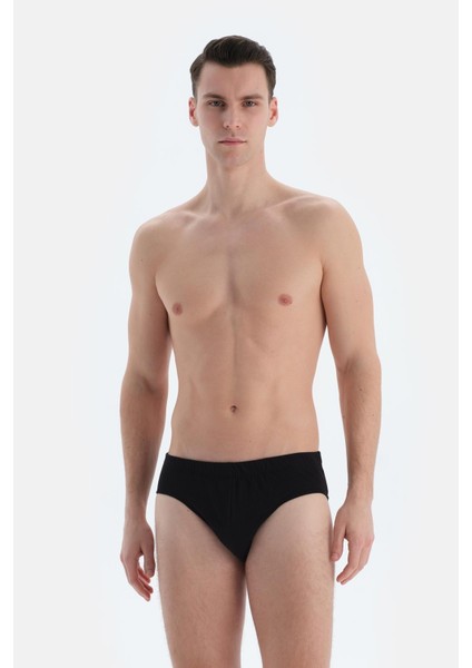 Erkek Penye 2'li Paket Pamuklu Slip Külot