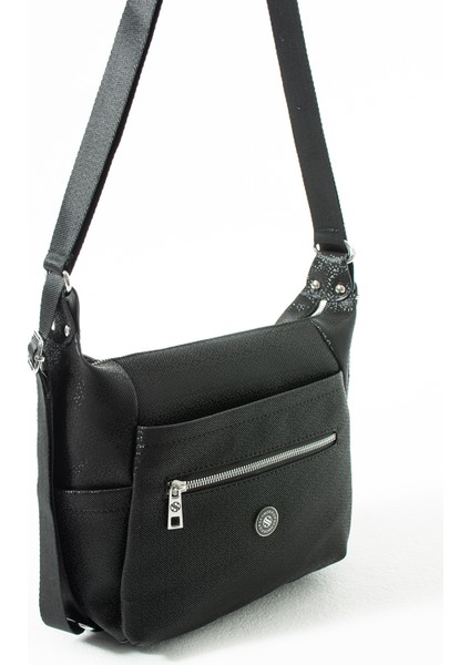 Sanmorris Glc Kadın 4 Bölmeli Suni Yumuşak Deri Omuz ve Sırt Çantası modelleri