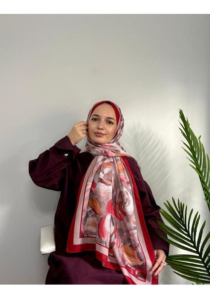 Soft Pamuk Desenli Şal Canvas Serisi