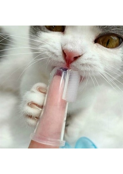 Silikon Kedi Köpek Parmak Diş Bakım Fırçası modelleri