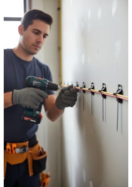 Vidalı Kablo Bağı Tutucu Seti (10’lu Paket) – 25X25MM – Siyah & Beyaz fırsatları