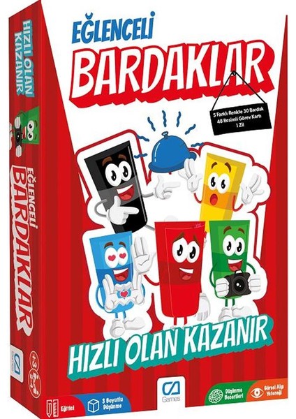 Ca Puzzle Eğlenceli Bardaklar 5185