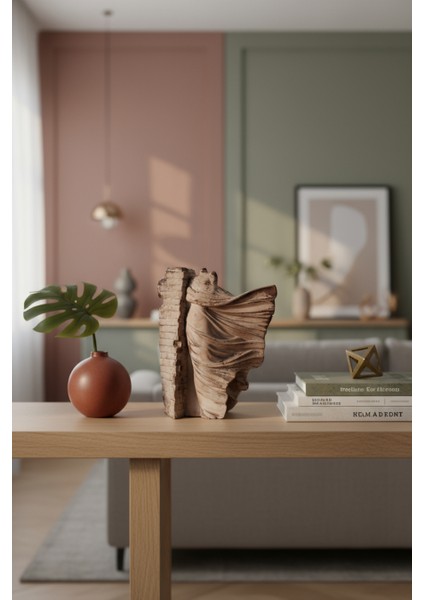 Eskitme Beton Biblo – Retro/ındustrial Tarzda Dekor Için Vintage Görünümlü Dekoratif Figür modelleri