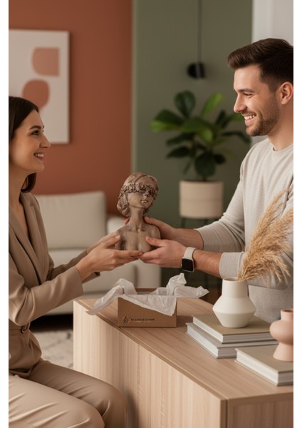 Eskitme Beton Biblo – Retro/ındustrial Tarzda Dekor Için Vintage Görünümlü Dekoratif Figür fırsatları