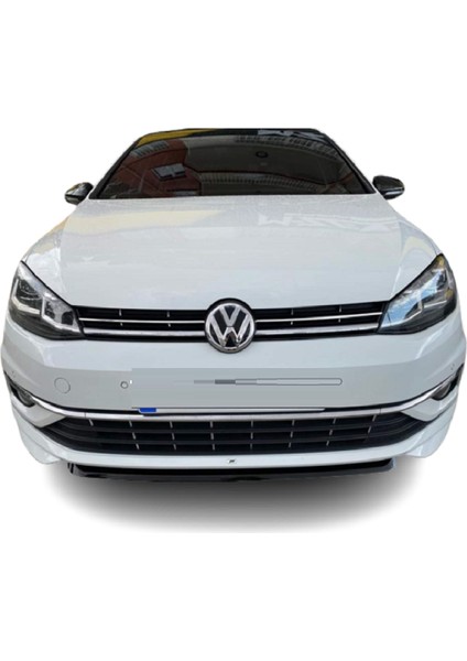 Volkswagen Golf 7.5 (2017-2019) Uyumlu Ön Tampon Eki (Plastik)