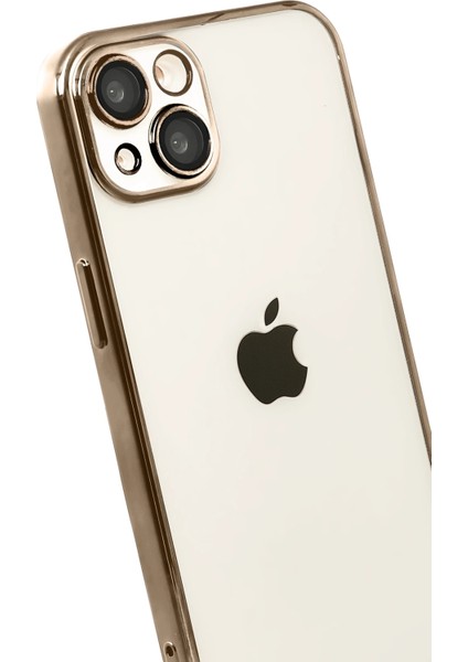 Yzlal Newface Apple Iphone 15 Razer Lensli Silikon - Çöl Titanyum modelleri