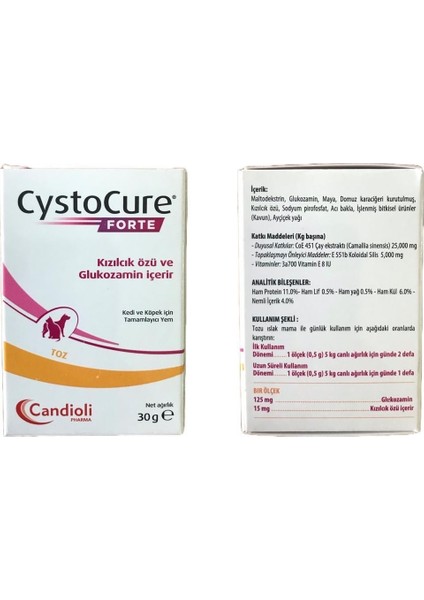 Cystocure Forte Toz 30 G