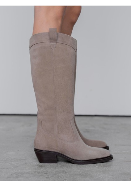 Fonseca Vizon Süet Hakiki Deri Çizme fiyatları