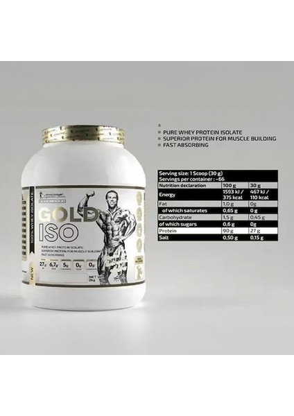 Gold Isolate Whey Protein 2 kg fiyatları