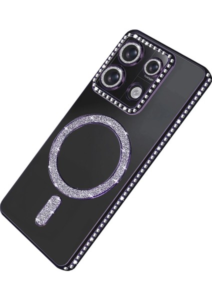 Yzlal Newface Xiaomi Redmi 13C Joke Simli Magneticsafe Kılıf - Derin Mor fiyatları