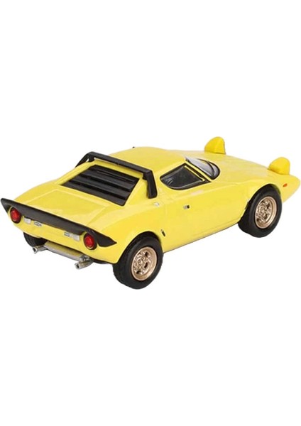 Bfs Mini Gt 1/64 Lancia Stratos Hf Stradale Giallo Fly modelleri