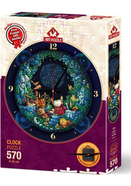 Puzzle 570 Parça Astroloji Saat 5003