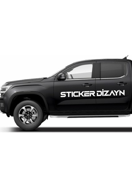 Kişiye Özel Ad Soyad Sticker (2ADET) - Isim Soyisim Yazı Araba Oto Motosiklet Sticker 00122 modelleri