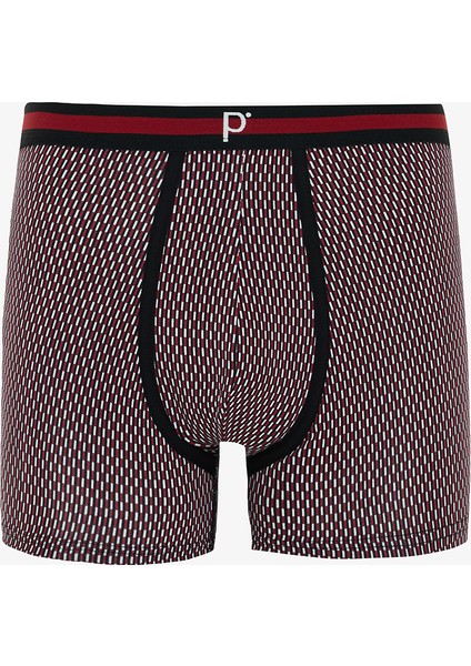 Erkek Organik Çizgili 3'lü Boxer