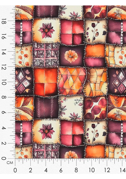 Patchwork Kumaş Seti – Dikiş ve Hobi Için %100 Pamuk Desenli Kumaş Kuponları indirimleri