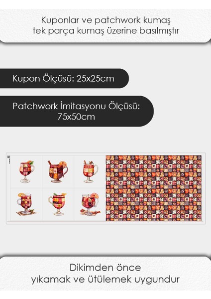 Patchwork Kumaş Seti – Dikiş ve Hobi Için %100 Pamuk Desenli Kumaş Kuponları