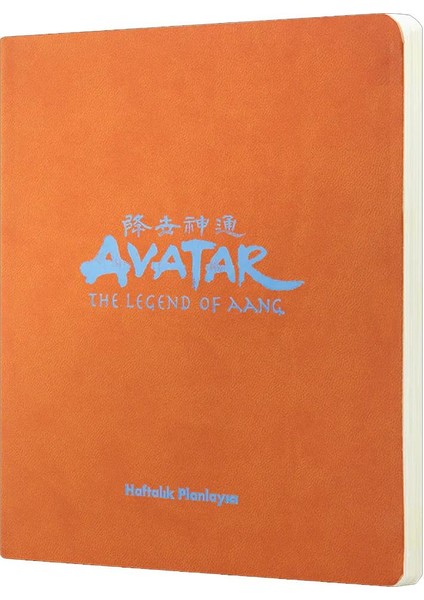 Turuncu Renkli Tarihsiz Planlayıcı 15X17 Ölçülerinde Avatar Desenli 1 Adet