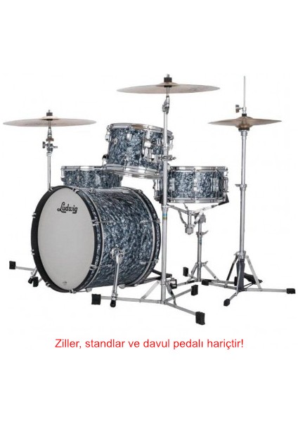 Neusonic Downbeat Steel Blue Pearl Davul Shell Set indirimleri