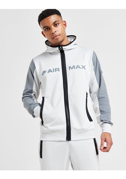 Nsw Air Max Pk Fz Hoodie Gri Erkek Kapüşonlu Ceket