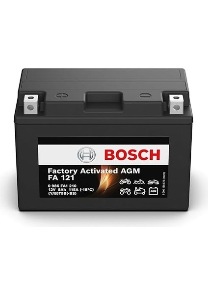 12V 8 Ah (YT9B-BS) Agm Akü