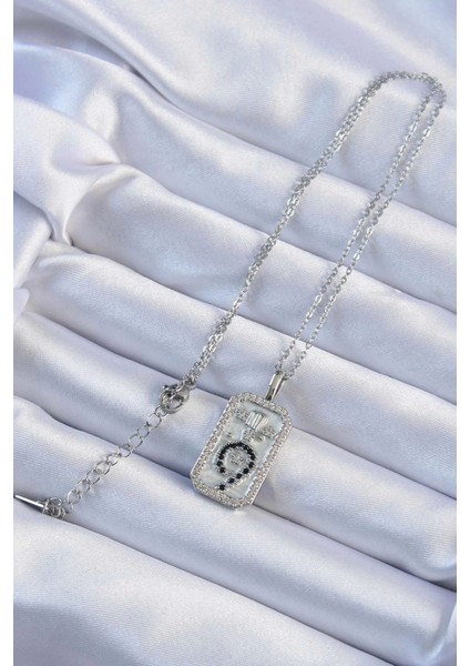 Bfs 316L Çelik Zincir Gümüş Renk Zirkon Taşlı Minimal Papatya Figürlü Tarot Kolye fiyatları