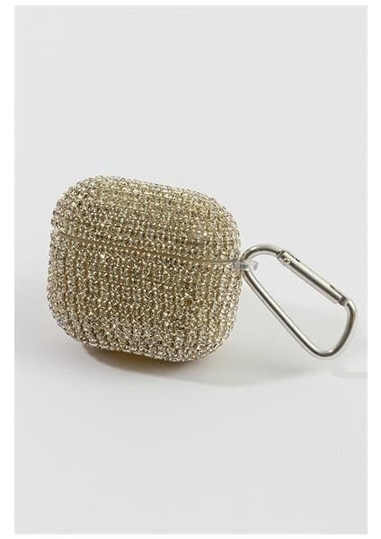 Airpods Pro 2 Uyumlu Gümüş Kristal Taşlı Kulaklık Kılıfı fiyatları