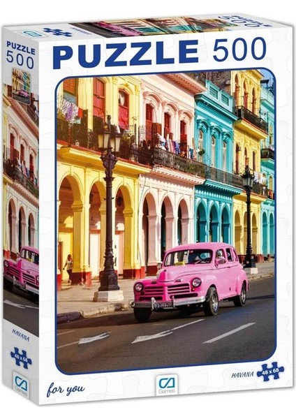 Ca Puzzle 500 Parça Havana 7503